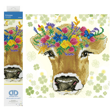 Diamond Dotz Princess Deer Diamond Painting Kits for Adults - Diamond Art Kits a Relaxing Creative Craft Kit with Dotz Gems 12.6"x12.6"