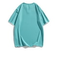 thumbnail image 4 of pstuiky camisetas de hombre, Camisa informal de manga corta con solapa y botones sólidos para hombre camisas casuales para hombre l, 4 of 6