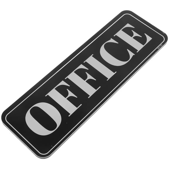 Acrylic Office Sign Sticker Self Adhesive Door Sign Sticker With Letters For Business Door Window Office Home Decor Conference Rooms Commercial Settings Workspaces