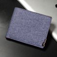 thumbnail image 1 of Cartera de mezclilla sencilla Cartera horizontal de moda Gran capacidad Regalo para múltiples tarjetas, 1 of 5