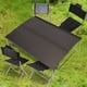 thumbnail image 2 of Mesa de comedor portátil para picnic, barbacoa individual, plegable, de aleación de aluminio, para senderismo al aire libre, 2 of 8