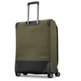 thumbnail image 4 of American Tourister Cargo Max 25" Softside Medium Checked Spinner Luggage with Divider Pockets, Olive, 4 of 17