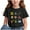 Black-4, variant on Virmaxy (3-15y) Boys Girls Opening Season Trendy Tops Kids Cute Girl Printing T-Shirt Spring Summer Short-Sleeved Round Neck Pullover Bottoming Shirt Black-1 3 Years