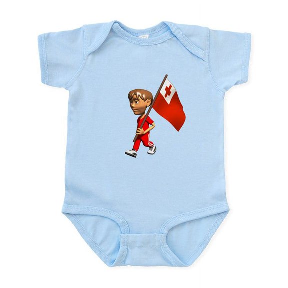 CafePress - Tonga Boy Infant Bodysuit - Baby Light Bodysuit, Size Newborn - 24 Months