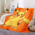 thumbnail image 1 of 3D Pokémon Blanket Plush Flannel Sofa Bed Anime Cover Blanket, 1 of 2
