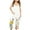 09#White Floral, variant on GERsome Girls Jumpsuit Romper V Neck Sleeveless Cute Long Pants Casual Printed Spaghetti Straps Overalls with Side Pockets 5-14 Years（Size 5-6 Years/01#Green Plaid)