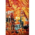thumbnail image 2 of Aldridge, Ashley 11x14 White Modern Wood Framed Museum Art Print Titled - Sunburnt Abstract II, 2 of 4