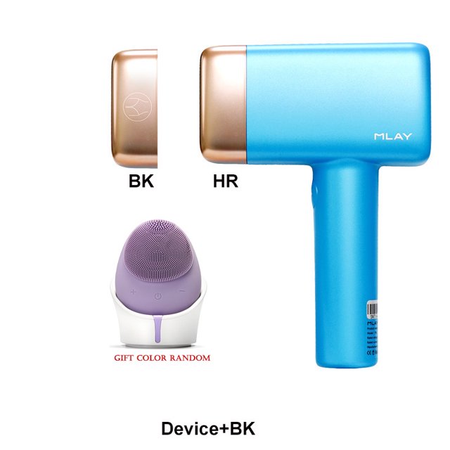 Depiladora láser IPL MLAY T14, depiladora láser con refrigeración por hielo, depiladora láser para cara y cuerpo para mujeres, depilación con lámpara reemplazable
