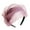 Pink, variant on High Skull Ruffle Headband French Crape Half Hat Thin Hairhoop Female Teaparty White Hair Covering Formal Hair Ornament