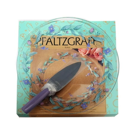 Pfaltzgraff April Glassware Round Glass 13\ Pfaltzgraff April Glassware Round Glass 13\