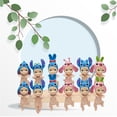 thumbnail image 1 of 12PC Stitch Sonny Angel Figures Blind Box, Creative Cute Sonny Angel Figures With Stitch Hat, Funny Mini Figure as Sonny Angel Phone Accessory, Desktop Decor Fans Valentines Day Gifts, 1 of 8