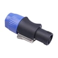 thumbnail image 2 of 10 conectores de altavoz NL4FC adaptadores de enchufe de ohmios para Cable de Audio macho de 4 pines Ndcxsfigh  Para estrenar, 2 of 9