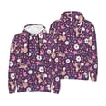 thumbnail image 6 of Bingfone Cute Squirrel Floral Men's Drawstring Hoodie Long Sleeve Pocket Sweatshirts-XX-Large, 6 of 6