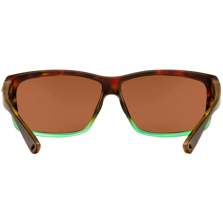 Costa Del Mar Cut Sunglasses - Matte Tortuga Fade - Green Mirror 580P