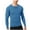 Light Blue, variant on Thermal Shirts for Men Long Sleeve Crew Neck Compression Shirt for Spring Slim Fitted Base Layer for Cold Weather