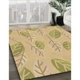 thumbnail image 2 of Ahgly Company Indoor Round Patterned Caramel Brown Area Rugs, 6' Round, 2 of 6