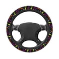 thumbnail image 3 of Easygdp Colorful Dragonflies Elastic Steering Wheel Cover, Auto Accessories, Fit Suvs, Vans,Cars, Trucks -15 inch, 3 of 8