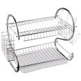 thumbnail image 3 of Better Chef DR-16 2-Tier Dish Rack, 16-Inch, Chrome, 3 of 3