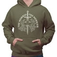 thumbnail image 2 of The Morbid the Merrier Hoodie Sweatshirt Unisex 2X-Large Military Green, 2 of 5