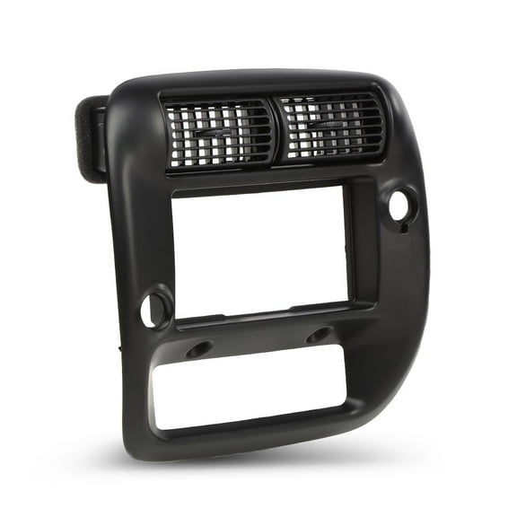 CROSSDESIGN Center Dashboard Radio Panel AC Heater Vent Trim Black Fit for Ford Ranger 1997-2006/Ford Explorer 1997-2001 5L5Z1004302JAA