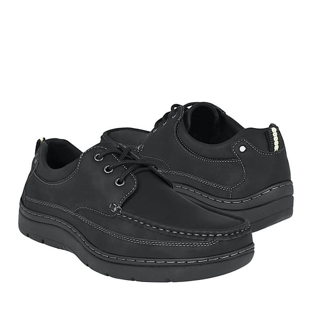ZAPATOS CASUALES CABALLERO TORRENTE C4185-7A SIMIPIEL NEGRO