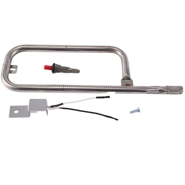 Tubo de quemador de barbacoa ckepdyeh 60040 compatible con Q100, Q120, Q1000, Q1200 y kit de encendedor 80462, pieza de repuesto 41657,69957