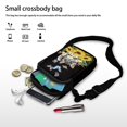 thumbnail image 7 of HELLHERO Kitten Sunflowers Polyester Travel Crossbody Purse with Adjustable Strap Casual Travel Leakproof, 7 of 7