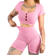 thumbnail image 1 of CONJUNTO DEPORTIVO DE MUJER DE SHORT Y BLUSA STRETCH PUSH UP, 1 of 5