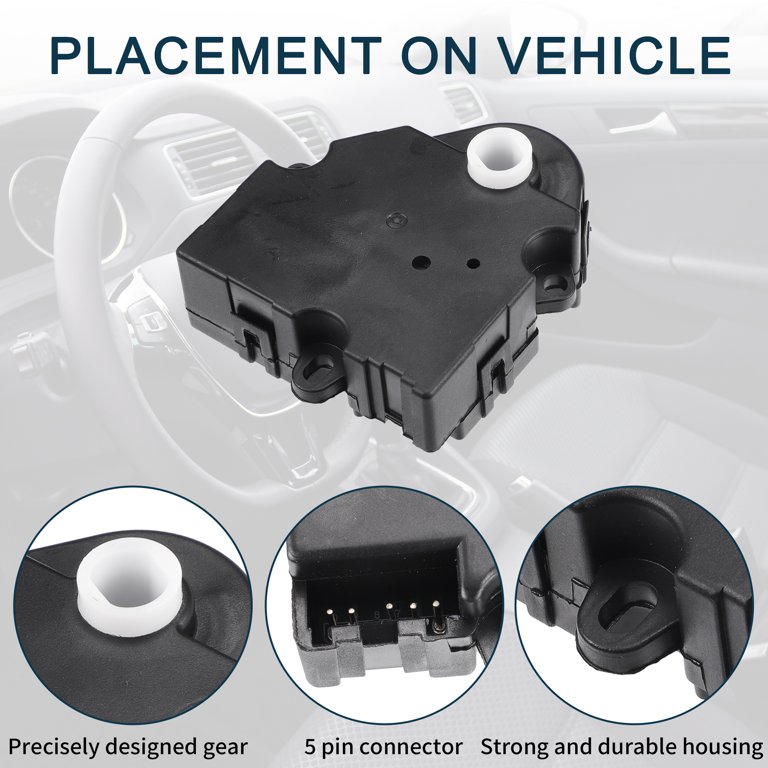 A-NAFTULY 2Pcs HVAC Blend Door Actuator Replacement For Chevy