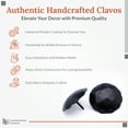 thumbnail image 2 of 10 Pack 2 Inch Sealed Unfinished Decorative Door Nail Clavos By Borderland Rustic Hardware, 2 of 5