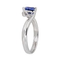 thumbnail image 4 of Gin & Grace 925 Sterling Silver Genuine Tanzanite and Diamond Accent Ring., 4 of 4