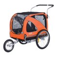 thumbnail image 1 of 10202-Orange Grand Chien Remorque & Jogger&44; Orange, 1 of 1