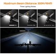 thumbnail image 1 of Luz de la bici, luces delanteras impermeables llevadas brillantes estupendas recargables del Usb de la linterna, luz fácil del soporte 4 ZefeiWu 8390613083135, 1 of 1
