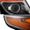 thumbnail image 5 of AKKON - For 2011-15 Ford Explorer Passenger Side Only Projector Headlight Assembly Chrome Housing Clear Lens, 5 of 6