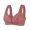 Red, variant on HVOBTTY Comfort Push Up Bras for Women, Womens Bras No Underwire, Woman Color Thin and Steel Hoop Gathered Breathable Underwear For Daily Bras Pink, 36