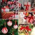 thumbnail image 3 of Satin Ribbons Red 20 mm Wide, 22 Metres Gift Ribbon for Gift Wrapping, DIY Crafts, Bouquets（red）, 3 of 4