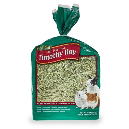 Forti-Diet Timothy Hay 96 oz (Best Hay For Bunnies)