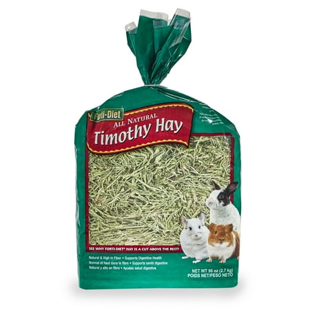 Timothy Complete Chinchilla Food - Forti-Diet Timothy Hay 96 oz