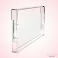 thumbnail image 5 of Home Redefined 16" x 12" Rectangle Acrylic Decorative Serving Tray with Silver Metal Handles, 5 of 7