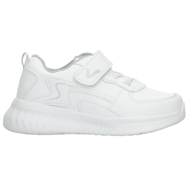 Tenis Vavito Niña Blanco Escolar Infantil T15-18 blanco 16.5
