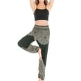 thumbnail image 5 of IROINNID Women's Pants Relaxed Print Fashion Casual Hippy Harem High Waist Trousers Beach Pants Legging, 5 of 9