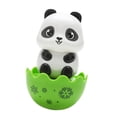 thumbnail image 1 of Adorable Panda Wobble Sensory Toy - Unfallable Baby Bath Float, Promotes Coordination, Plastic Material, 9x6x6cm, 46g, 1 of 6