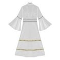 thumbnail image 6 of Sxiwei Women's Clergy Robe Church Cassock Cosplay Costume Choir Maxi Dress Liturgical Pastor White XXL, 6 of 7