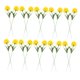 thumbnail image 5 of AURARMLET 20Ud Artificiales Flores De Amarillas Para Hogar, 5 of 8