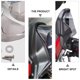 thumbnail image 3 of GOOHOCHY 1Par De Altura Para Protector De Manos Motocicleta Transparente Resistente, 3 of 8