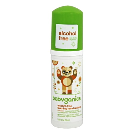 babyganics sanitizer foaming