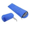 Comfortable Large Single Sleeping Bag Warm Soft Adult Waterproof Camping Hiking Lazy Bag Sleeping Beach Bed,Blue