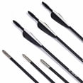 thumbnail image 5 of 12pcs/set 28" Archery Carbon Arrows Spine 700 For Recuve&Traditional Bow Hunting, 5 of 7