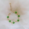 thumbnail image 4 of EOEMY Green Jade Donut Bracelets For Women Bangle Bracelet Jewelry Silver Real, 4 of 4