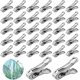thumbnail image 1 of 50 pinzas de acero inoxidable para invernadero, pinzas para película de invernadero, pinzas para red de jardín, pinzas para plantas, pinzas de sujeción, pinzas para la ropa, pinzas fijas par, 1 of 5